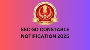 SSC GD Recruitment 2025 Released: 39,481 Vacancies Announced – Apply Online and Check Constable Exam Details at ssc.gov.in