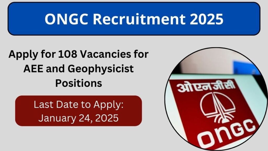 ONGC Recruitment 2025